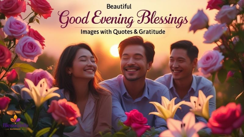 Beautiful Good Evening Blessings Images with Quotes