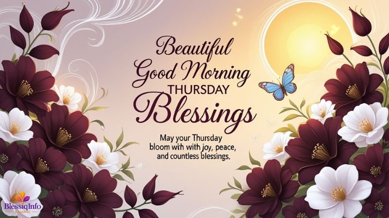 Beautiful Good Morning Thursday Blessings