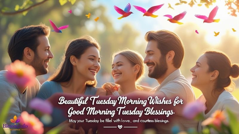 Beautiful Tuesday Morning Wishes for Friends and Family: Good Morning Tuesday Blessings