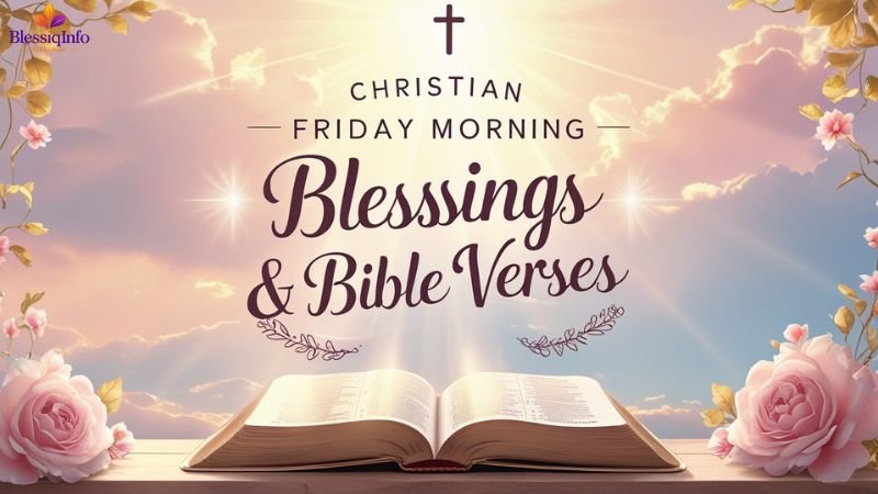 Christian Friday Morning Blessings & Bible Verses