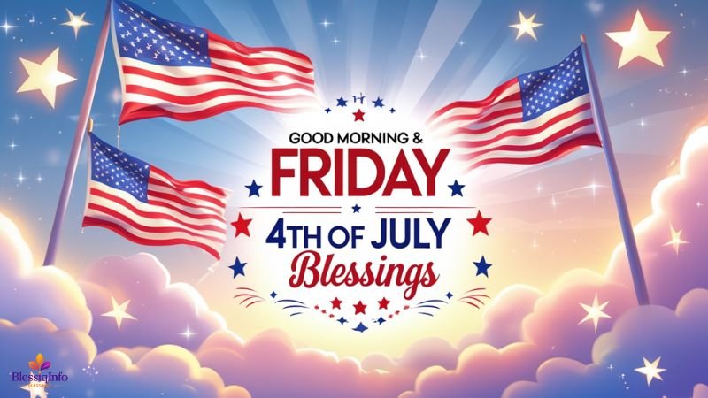 Good Morning & Friday, 4th of July Blessings