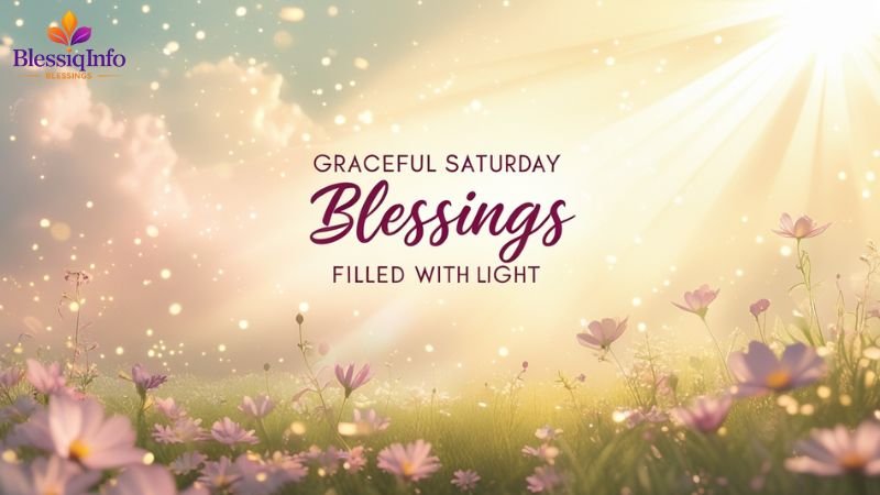 Graceful Saturday Blessings Filled with Light