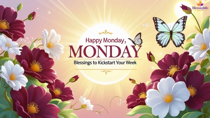 Happy Monday, Blessings to Kickstart Your Week