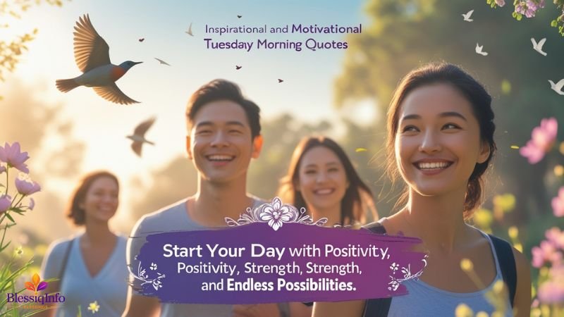 Inspirational and Motivational Tuesday Morning Quotes