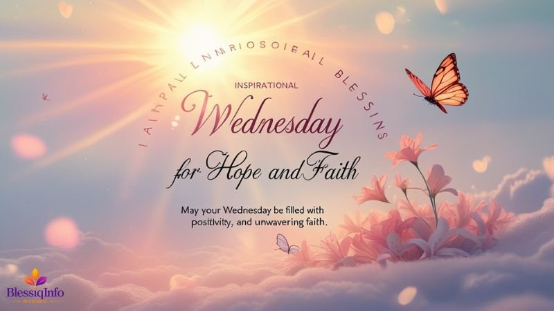 Inspirational Wednesday Blessings for Hope and Faith