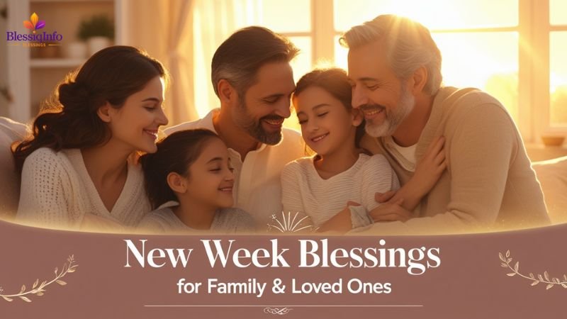 New Week Blessings for Family & Loved Ones