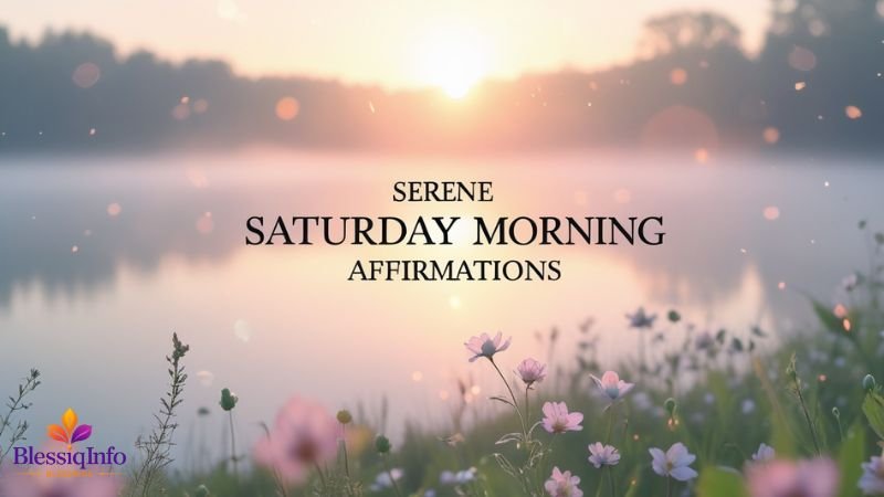 Serene Saturday Morning Affirmations