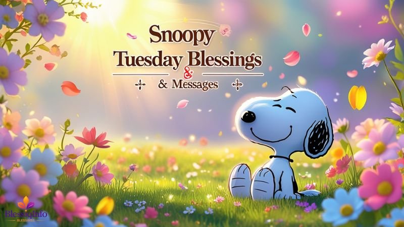 Snoopy Tuesday Blessings & Messages