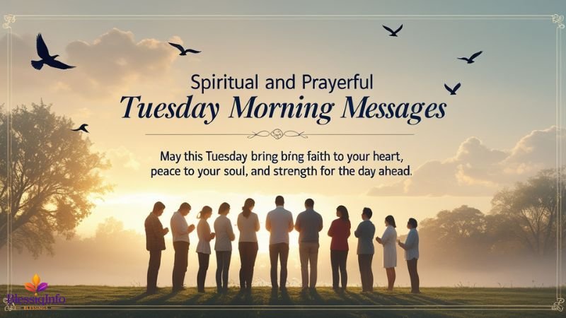 Spiritual and Prayerful Tuesday Morning Messages