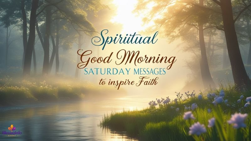Spiritual Good Morning Saturday Messages to Inspire Faith