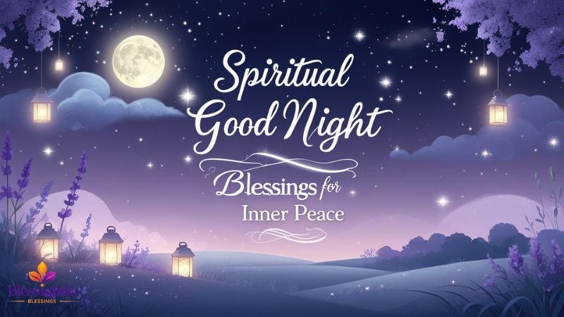 Spiritual Good Night Blessings for Inner Peace