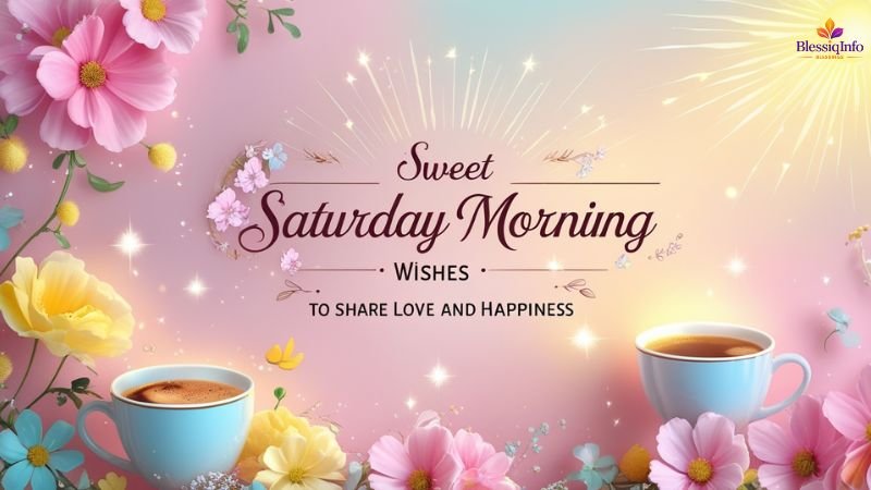 Sweet Saturday Morning Wishes to Share Love and Happiness