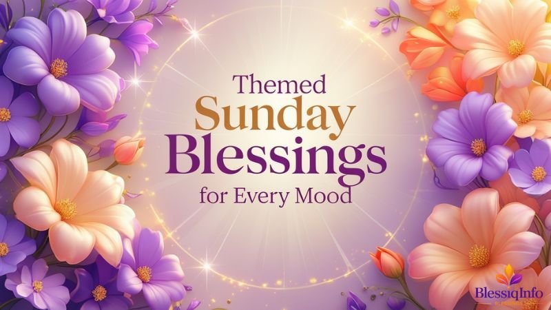 Themed Sunday Blessings for Every Mood