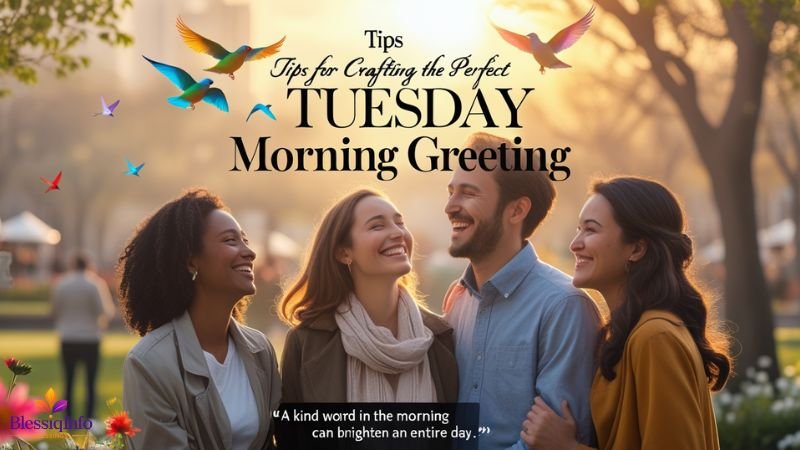Tips for Crafting the Perfect Tuesday Morning Greeting