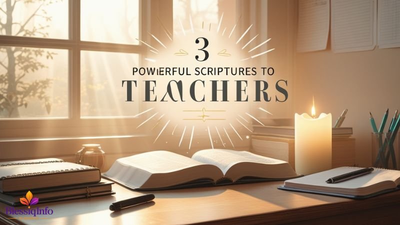 3 Powerful Scriptures to Pray for Teachers