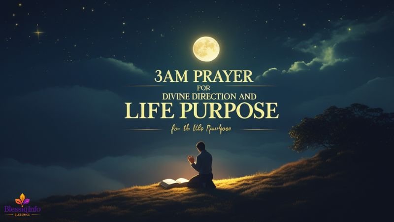 3am Prayer for Divine Direction and Life Purpose
