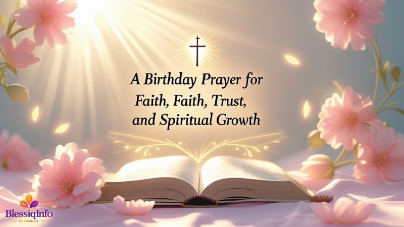 A Birthday Prayer for Faith, Trust, and Spiritual Growth
