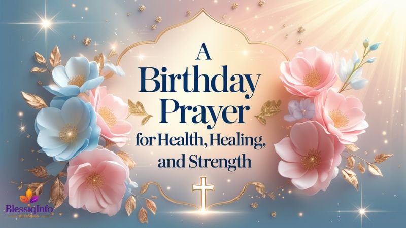 A Birthday Prayer for Health, Healing, and Strength