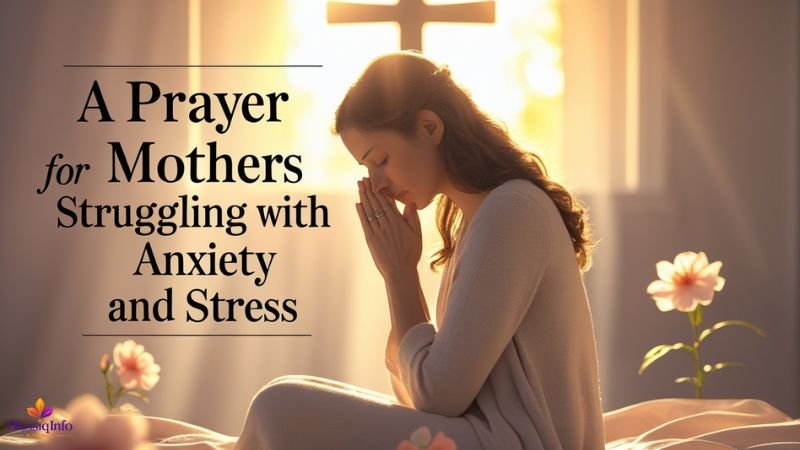 A Prayer for Mothers Struggling with Anxiety and Stress