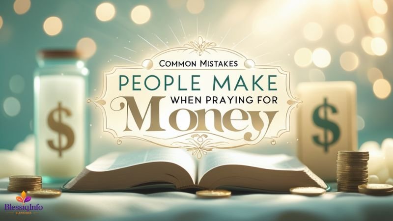 Common Mistakes People Make When Praying for Money