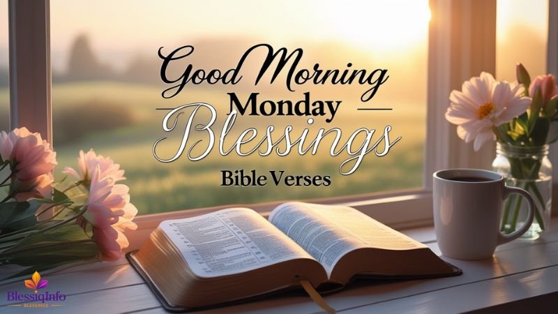 Good Morning Monday Blessings Bible Verses