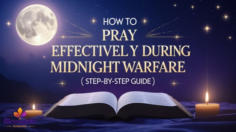 How to Pray Effectively During Midnight Warfare (Step-by-Step Guide)