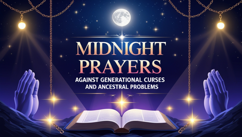 Midnight Prayers Against Generational Curses and Ancestral Problems