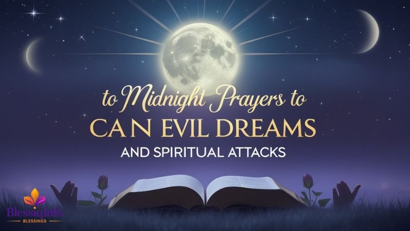 Midnight Prayers to Cancel Evil Dreams and Spiritual Attacks