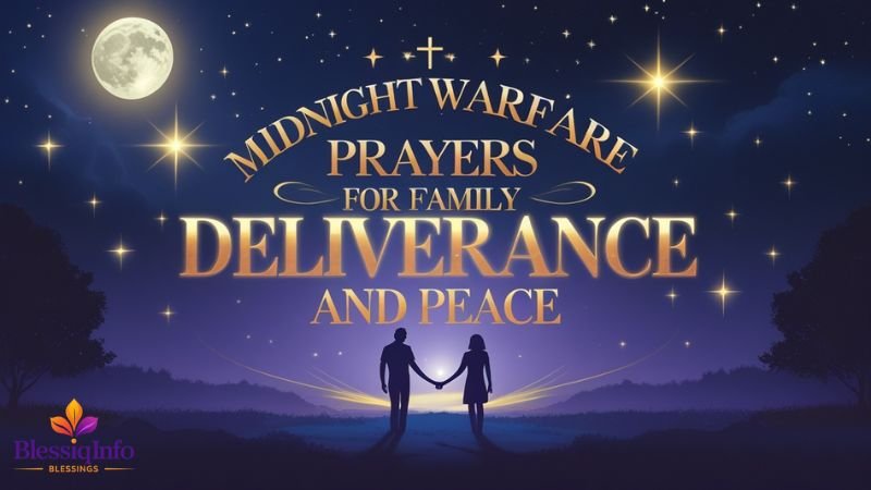 Midnight Warfare Prayers for Family Deliverance and Peace
