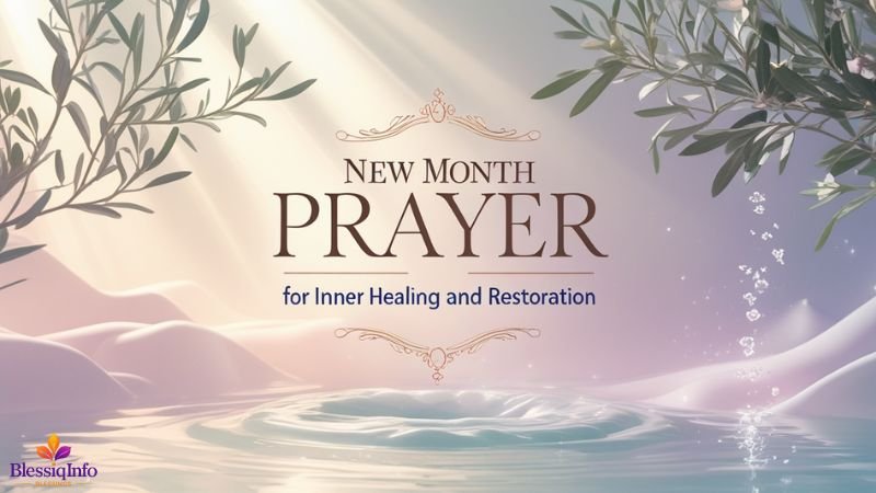 New Month Prayer for Inner Healing and Restoration