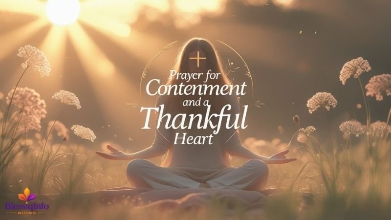 Prayer for Contentment and a Thankful Heart