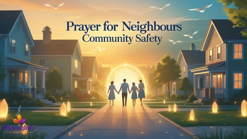 Prayer for Neighbours and Community Safety