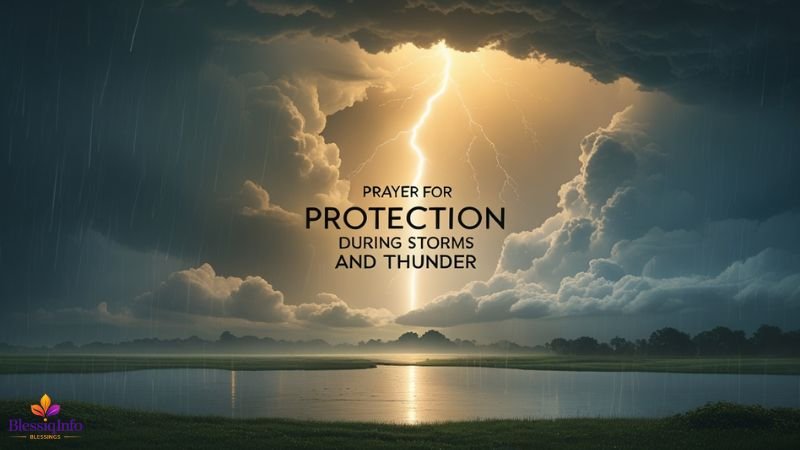 Prayer for Protection During Storms and Thunder