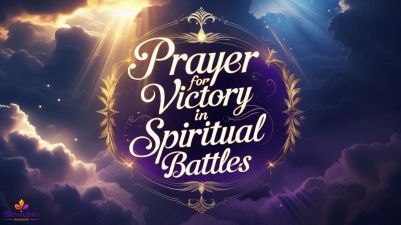 Prayer for Victory in Spiritual Battles