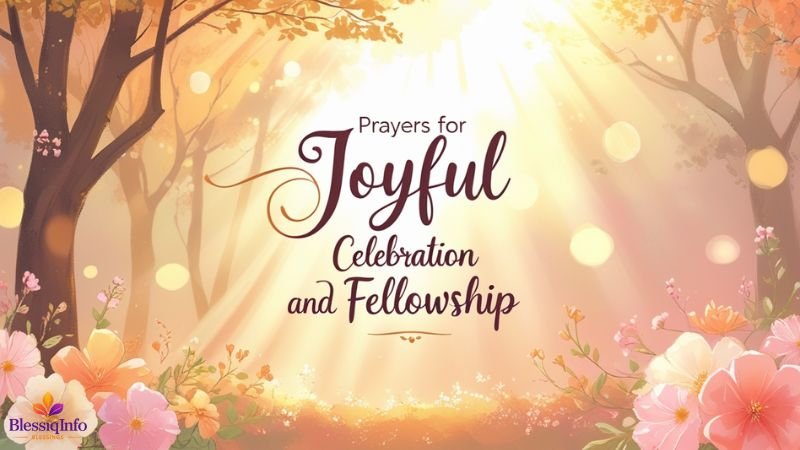 Prayers for Joyful Celebration and Fellowship