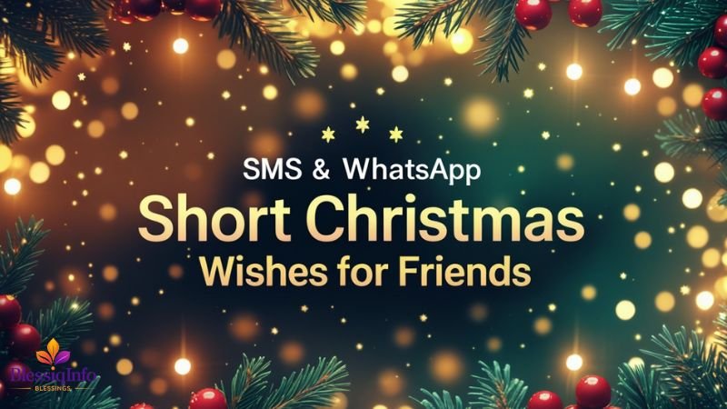 SMS & WhatsApp Short Christmas Wishes for Friends