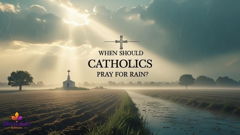 When Should Catholics Pray for Rain?