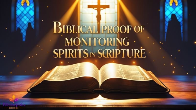 Biblical Proof of Monitoring Spirits in Scripture