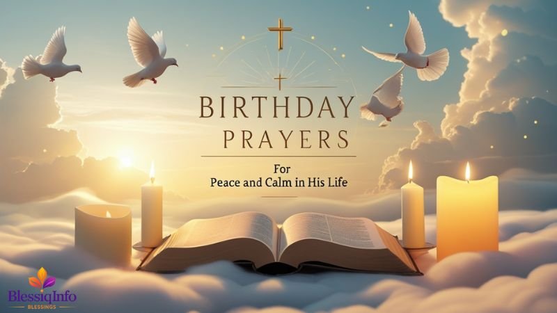 Birthday Prayers for Peace and Calm in His Life