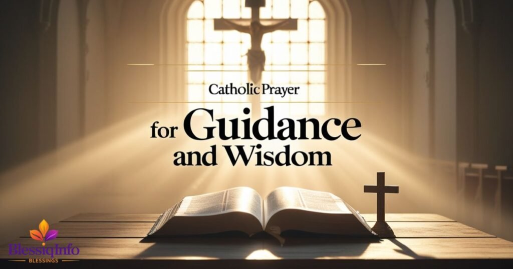 Catholic Prayer for Guidance and Wisdom