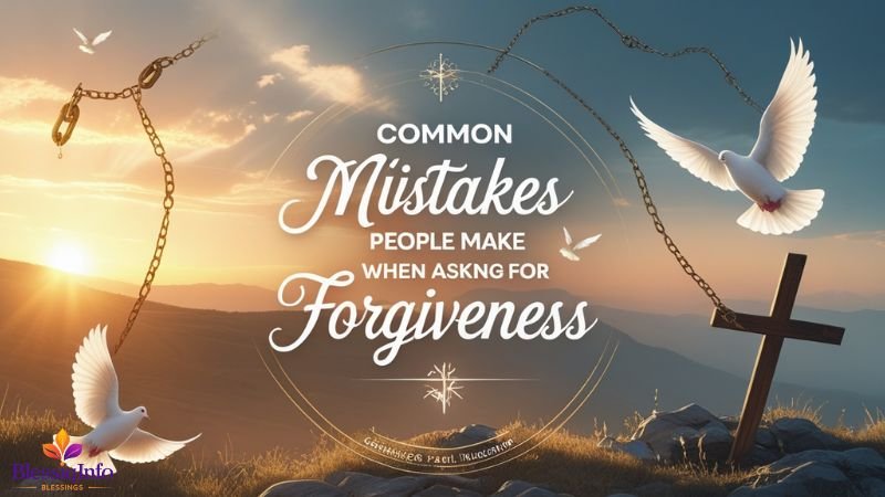 Common Mistakes People Make When Asking for Forgiveness