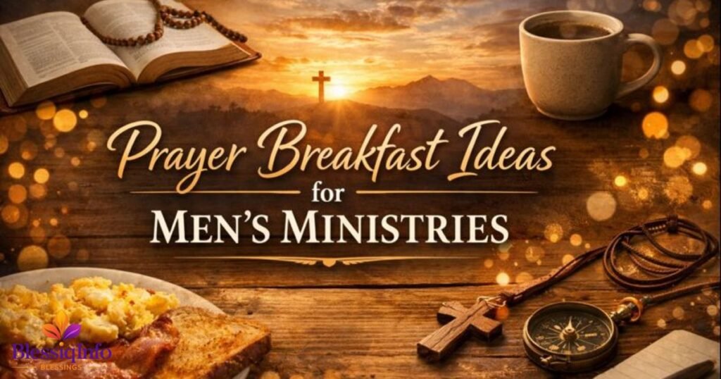 Prayer Breakfast Ideas for Men’s Ministries