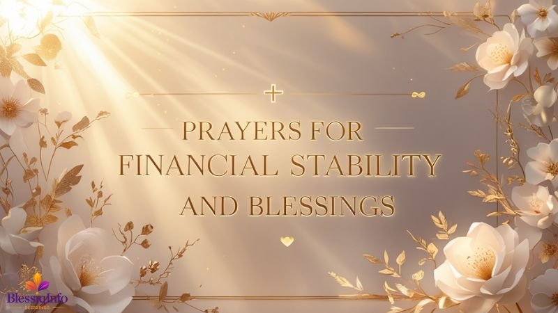 Prayers for Financial Stability and Blessings