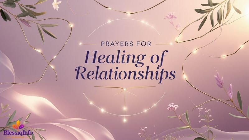 Prayers for Healing of Relationships