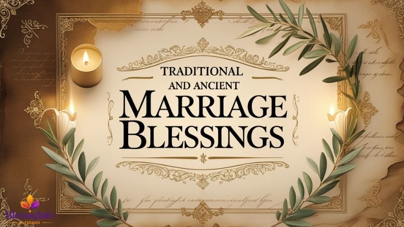 Traditional and Ancient Marriage Blessings