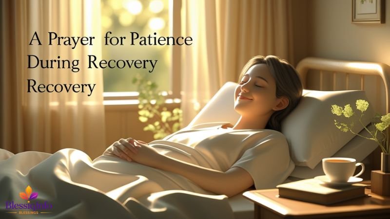 A Prayer for Patience During Recovery
