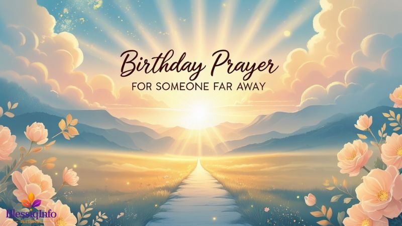 Birthday Prayer for Someone Far Away