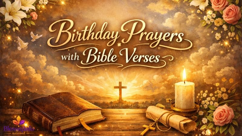 Birthday Prayers with Bible Verses