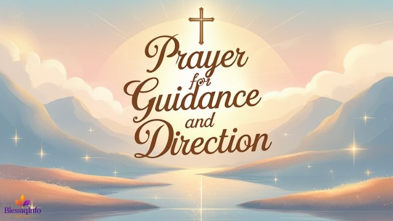 Prayer for Guidance and Direction