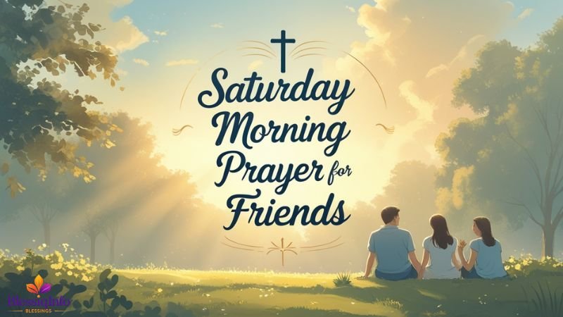 Saturday Morning Prayer for Friends